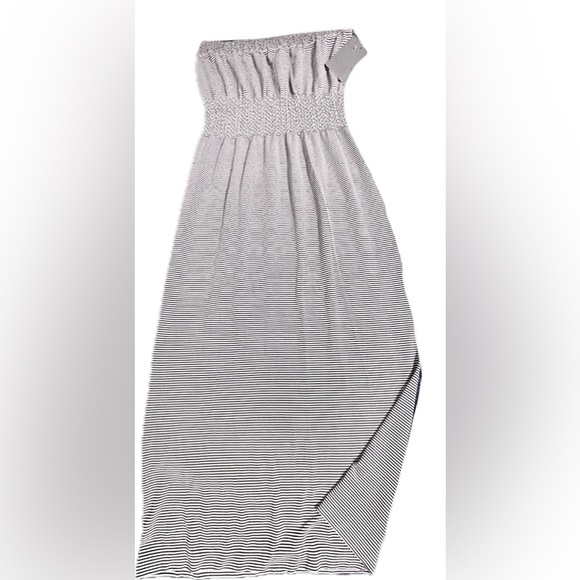 Lark & Grey Striped MAXI DRESS.   M/L - Picture 9 of 9